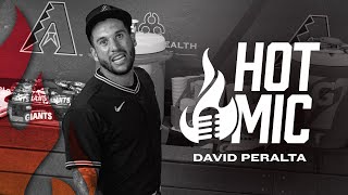 Hot Mic with David Peralta  Arizona Diamondbacks [upl. by Ettevets347]