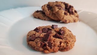 1분완성 오트밀 초코칩 쿠키 만들기 니만마커스 250달러 쿠키레시피 Oatmeal chocolate chip cookies 250 neiman markus cookie [upl. by Marys748]