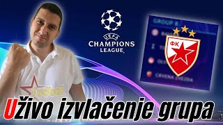 🔴 Žreb grupne faze Lige šampiona ☆ Crvena zvezda dobija protivnike ☆ Liga šampiona [upl. by Madaras]