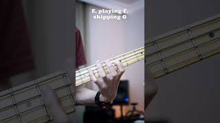 Learn Your Chords  Harmonizing Major Scale bass bassplayer basslesson musictheory [upl. by Scotti]