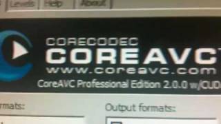 CoreAVC 20 64bit  Windows 7 Demo [upl. by Ennaisoj]