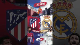 Atlético Madrid vs Real Madrid Live Match Preview Predictions amp Highlights [upl. by Oetam705]