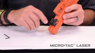 TRUGLO Micro•Tac Laser  Windage and Elevation Adjustments [upl. by Allesiram]