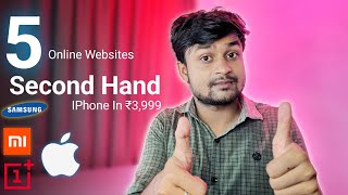 TOP 5 Trusted Second Hand Smartphone Website In 2024  Best Secondhand iPhone Website [upl. by Rosati]