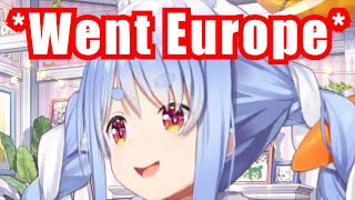 Pekoras Chaotic Trip To Europe With 3rd Gen【HololiveUsada Pekora】 [upl. by Lenci531]