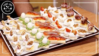 45 CANAPÉS de hojaldre FÁCILES y RÁPIDOS para NAVIDAD ¡Muy económicos [upl. by Ayanahs746]