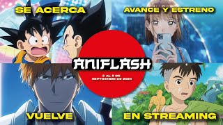 AVANCE DRAGON BALL DAIMA  BLEACH VUELVE  AO NO HAKO ESTRENO  Aniflash [upl. by Rochelle]