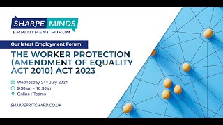 Preventing workplace sexual harassment The Worker Protection Amendment of Equality Act 2010 Act 2023 [upl. by Hayes11]