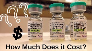 TRT  How Much Does it Cost Testosterone Replacement Therapy [upl. by Atalante]