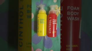 CINTHOL ORIGINAL amp LIME BODY FOAM WASH cinthol bodywash lime myntra orginal [upl. by Reube]