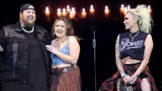 Jelly Roll Brings Daughter Bailee Ann Out at Stagecoach for a Happy Birthday Surprise [upl. by Dilly]