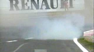 F1 1994 Alesi amp Barrichello Crash France [upl. by Nyliahs]