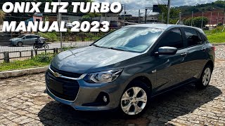 Chevrolet Onix LTZ Turbo Manual 2023  A versão MANUAL mais completa da linha Onix 4K [upl. by Anenahs321]