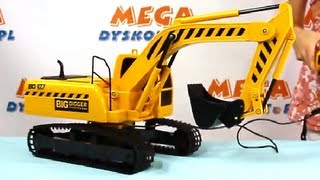 Excavator quotBig Diggerquot  Mega Koparka Gąsienicowa  Dickie Toys  Remote Control  Zdalnie Sterowana [upl. by Nylaehs]