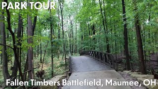 The Fallen Timbers Battlefield in Maumee OH  Park Tours [upl. by Nelli]