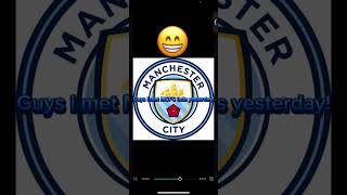 I met mcfc lads yesterday😀😃😄😁 mcfclads [upl. by Ahseyd]