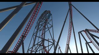 ZERO A No limits 2 Roller Coaster [upl. by Anivol720]