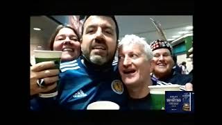 Scotland fans at Wembley 2021 [upl. by Ylerebmik]