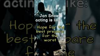 Hope for the best prepare for the worst GOT jonsnowedit shortsfeed viralshorts HBO [upl. by Kala804]