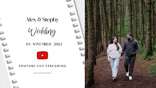 CHRISTIAN WEDDING LIVE quotALEX amp STEPHY quot [upl. by Nortyad]