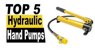 TOP 5 Best Hydraulic Hand Pumps Review 2025 [upl. by Calore]