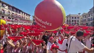 Cohete de las Fiestas de Tudela 2024 [upl. by Ahsatan315]