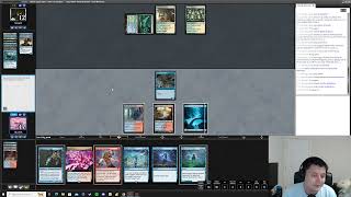 Izzet Wizards 8 Delver VS Living End  MTGO Modern League Taking turns keeping sad hands [upl. by Bower]