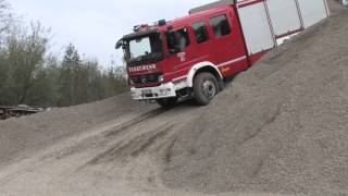 Feuerwehr Fahrertraining in Oberstdorf 2014 [upl. by Navek]