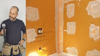 How To Build a Waterproof Shower using KerdiBoard [upl. by Namhar]