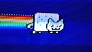 Nyan Cat NES on EPROM cart [upl. by Leoline623]