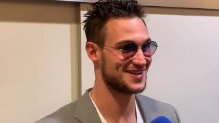 Danilo Gallinari Postgame Interview vs Warriors 11919 [upl. by Kiyohara470]