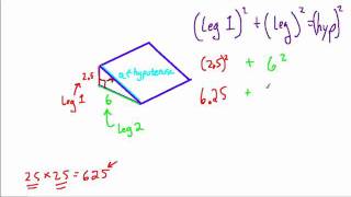 3D Shapes and the pythagorean theorem [upl. by Lepley]