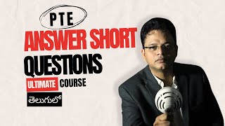 PTE Answer Short Questions in Telugu Proven Tips Practice amp HighScoring Techniques [upl. by Enived]