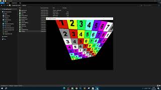 3D cube pygame only [upl. by Ronnie]