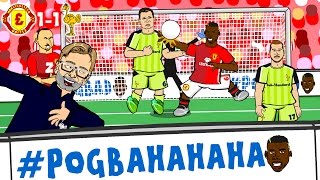 POGBAHAHAHA Man Utd vs Liverpool 11 Pogba Handball Milner Penalty Zlatan header GOALS [upl. by Berenice871]