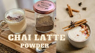 DIY Chai Latte Powder Mix  Save Money Make Your Favourite Coffee Shop Drink At Home  Autumn Drink [upl. by Ailehc]