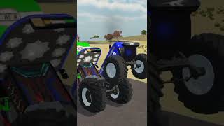 Tractor😎😎 vs harvester😎😎 [upl. by Eciryt]