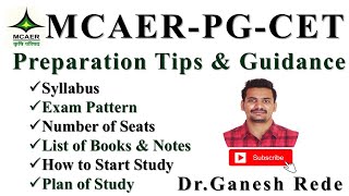 MCAERPGCETExamPreparation TipsGuidanceStrategyMSc AgricultureMSc HorticultureDrGanesh Rede [upl. by Maleki]