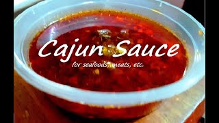 Cajun Sauce  Cajun Seasoning  Seafood Boil Sauce Recipe [upl. by Nette]