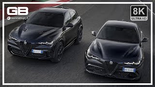 Alfa Romeo Quadrifoglio SUPER SPORT  GIULIA amp STELVIO 8K [upl. by Bilac97]