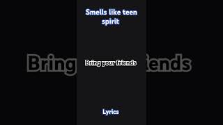 smells like teen spirit  lyrics nirvana nirvana smellsliketeenspirit [upl. by Ferrand212]