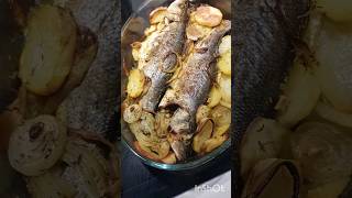 Poisson Bar au four shorts shortvideo [upl. by Nelav]