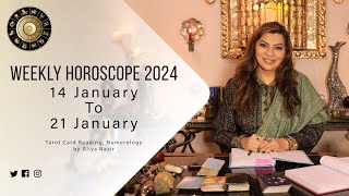 Weekly Horoscope 2024  14 January to 21 January  Ye Hafta Kaisa rahe ga [upl. by Odnomra]