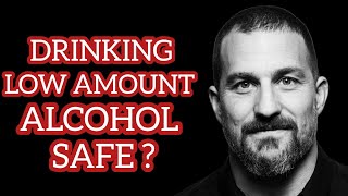 Drinking alcohol with low to moderate amount safe for your brain  Andrew Huberman [upl. by Boris]