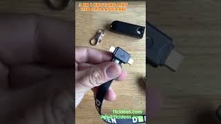 11C Ideas 3 in 1 Keycord met USB Oplaadkabel [upl. by Daron342]