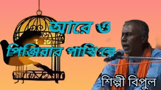 আরে ও পিঞ্জিরার পাখি রে  শিল্পী বিপুল Aare o penjarer pakhe re Singer Bipul [upl. by Kelci]