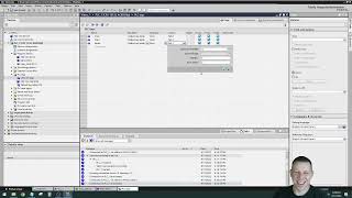 Siemens S71200 Writing ladder logic with TIA portal and downloading it to the CPU  processor [upl. by Nabi911]