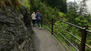 Trummelbach Falls Walk Hike [upl. by Astrea]