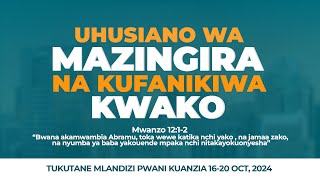 UHUSIANO WA MAZINGIRA NA KUFANIKIWA KWAKO I SEHEMU YA 01 I JUMATATU 30 SEPT 2024 [upl. by Yemac]