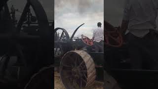 A Fowler pulls the plough at the Kent ploughing match [upl. by Amron]